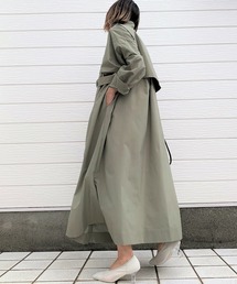 Q | アシメタックワンピース(シャツワンピース)