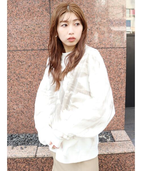 Murua ムルーア のスウェット タイダイルーズスウェット を購入できます Murua トップス スウェット タイダイルーズスウェット スウェット Murua ムルーア のファッション 人気一番人気ブランド の