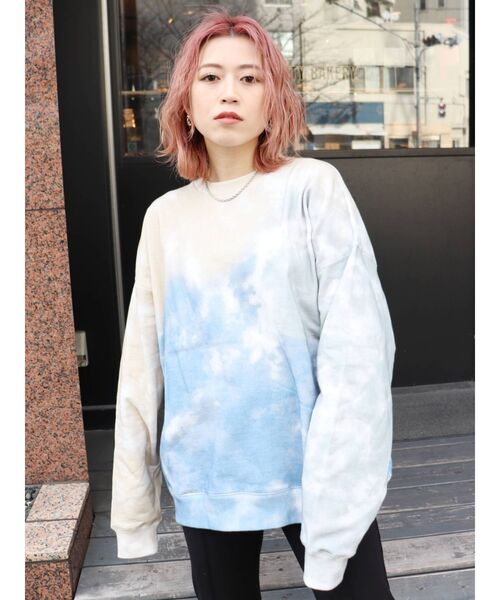 MURUA(ムルーア)の「タイダイルーズスウェット(スウェット・レディース・その他/その他1・FREE)」の9枚目の写真