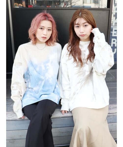 MURUA(ムルーア)の「タイダイルーズスウェット(スウェット・レディース・その他/その他1・FREE)」の10枚目の写真