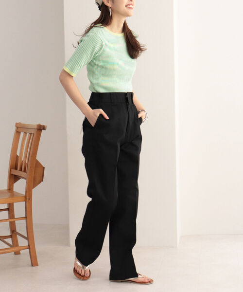 Dickies（ディッキーズ）の「【Dickies×Fredy別注】ストレートカラーチノパンツ【サイズ展開あり】（チノパンツ・レディース・チャコールグレー/ブラック/ベージュ/パープル/レッド/カーキ/グリーン・38/36）」の20枚目の写真