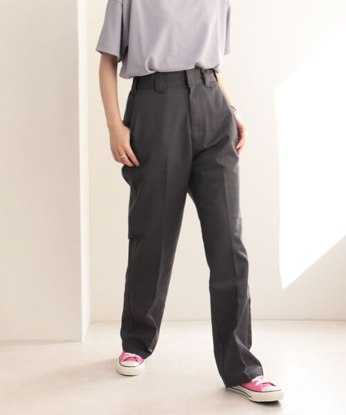 Dickies（ディッキーズ）の「【Dickies×Fredy別注】ストレートカラーチノパンツ【サイズ展開あり】（チノパンツ・レディース・チャコールグレー/ブラック/ベージュ/パープル/レッド/カーキ/グリーン・38/36）」の21枚目の写真