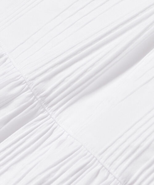 Demi-Luxe BEAMS（デミルクス ビームス）の「Demi-Luxe BEAMS / ストライプ ティアードスカート（スカート・レディース・ホワイト/ブラック・36/38）」の14枚目の写真