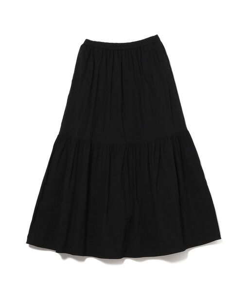 Demi-Luxe BEAMS（デミルクス ビームス）の「Demi-Luxe BEAMS / ストライプ ティアードスカート（スカート・レディース・ホワイト/ブラック・36/38）」の15枚目の写真