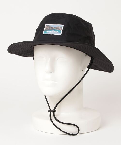 HELLY HANSEN(ヘリーハンセン)の「ヘリーハンセン Wappen Fielder Hat(ワッペンフィールダーハット)(ハット・メンズ・グリーン/ブラック・M/L)」の1枚目の写真