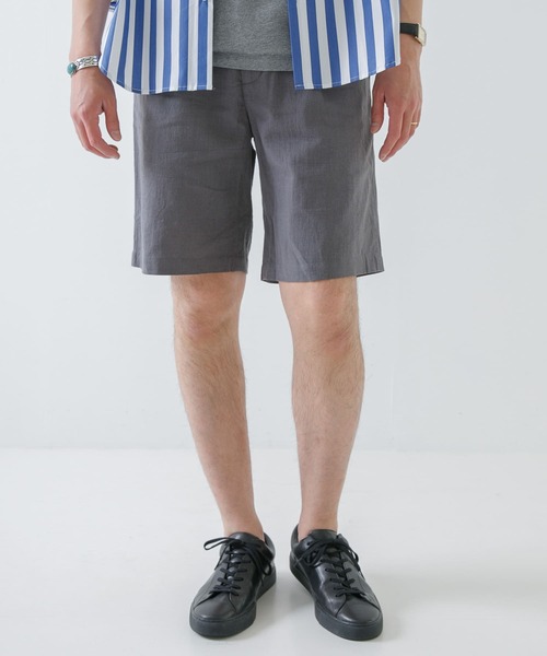 MASKULO メンズ ショートパンツ 黒/緑 合成皮革 セール】『XLサイズ