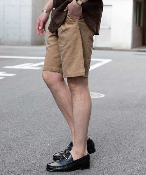 URBAN RESEARCH ROSSO MEN(アーバンリサーチロッソメン)の「『XLサイズあり』リネンイージーショートパンツ(その他パンツ・メンズ・ネイビー/チャコールグレー/カーキ/ベージュ・X-LARGE/MEDIUM/LARGE)」の8枚目の写真