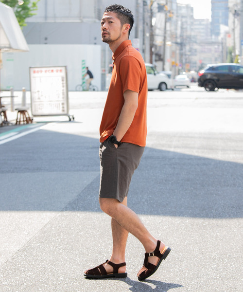 URBAN RESEARCH ROSSO MEN(アーバンリサーチロッソメン)の「『XLサイズあり』リネンイージーショートパンツ(その他パンツ・メンズ・ネイビー/チャコールグレー/カーキ/ベージュ・X-LARGE/MEDIUM/LARGE)」の22枚目の写真