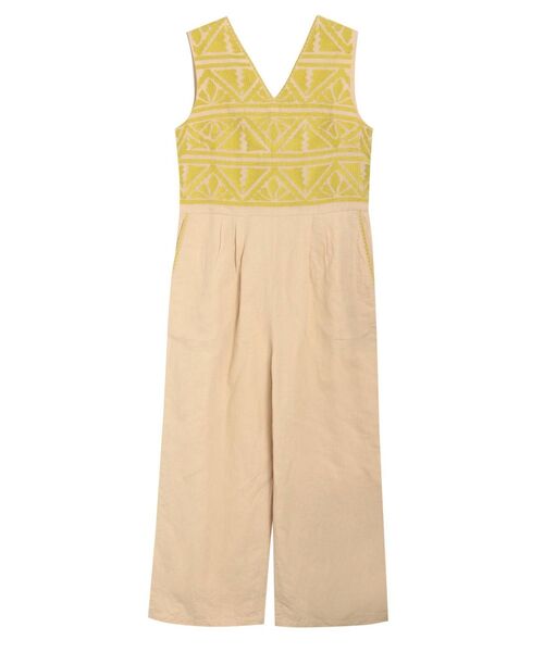 SARA MALLIKA/コットンリネンオールインワン