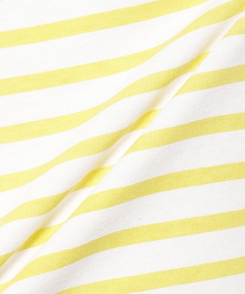 GLOBAL WORK(グローバルワーク)の「リラックスボーダーT/275927(Tシャツ/カットソー・レディース・ブラック/ライトグリーン/ライトイエロー/ライトピンク・FREE)」の14枚目の写真