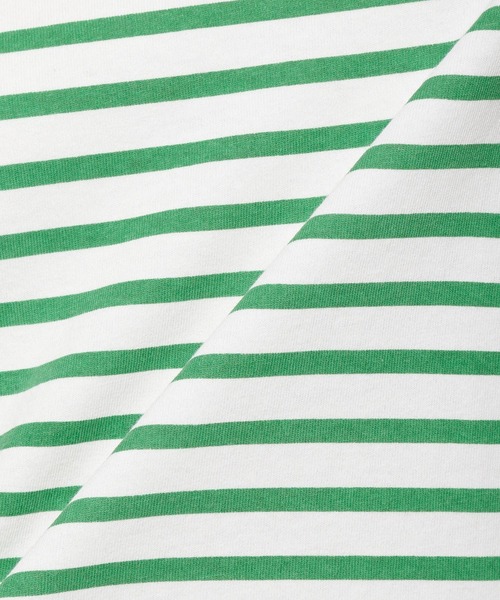 GLOBAL WORK(グローバルワーク)の「リラックスボーダーT/275927(Tシャツ/カットソー・レディース・ブラック/ライトグリーン/ライトイエロー/ライトピンク・FREE)」の15枚目の写真