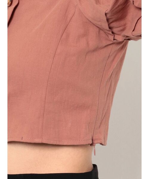 RESEXXY（リゼクシー）の「ジュエリーライクボタンブラウス（シャツ/ブラウス・レディース・ホワイト/ブラック/オレンジ・FREE）」の9枚目の写真