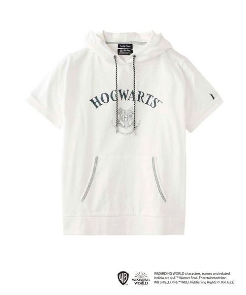 EASTBOY(イーストボーイ)の「【ハリーポッター 半袖パーカ】 制服 高校生 中学生 スクール JK Harry potter(パーカー・レディース・ホワイト系その他/ホワイト系その他4/ホワイト系その他5/ホワイト系その他6・F)」の2枚目の写真