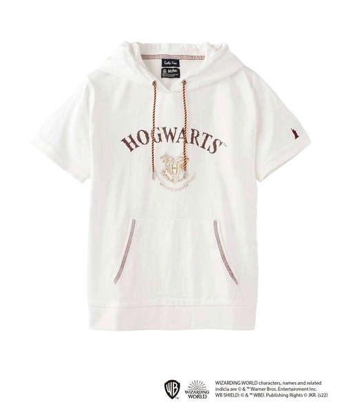 EASTBOY(イーストボーイ)の「【ハリーポッター 半袖パーカ】 制服 高校生 中学生 スクール JK Harry potter(パーカー・レディース・ホワイト系その他/ホワイト系その他4/ホワイト系その他5/ホワイト系その他6・F)」の4枚目の写真