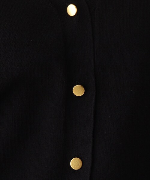 OPAQUE.CLIP（オペークドットクリップ）の「◆マリンVネックカーディガン【エクストラファインオーガニックコットン/WEB限定カラー・サイズ】（カーディガン/ボレロ・レディース・ネイビー/ホワイト系その他6/ブラック系7/ホワイト系その他3/グリーン・36/40/38）」の17枚目の写真