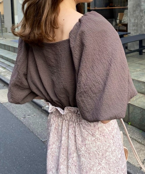 one after another NICE CLAUP(ワンアフターアナザーナイスクラップ)の「サテンドロストスカート(スカート・レディース・ピンク系その他/モカ/アイボリー/オレンジ・FREE)」の18枚目の写真