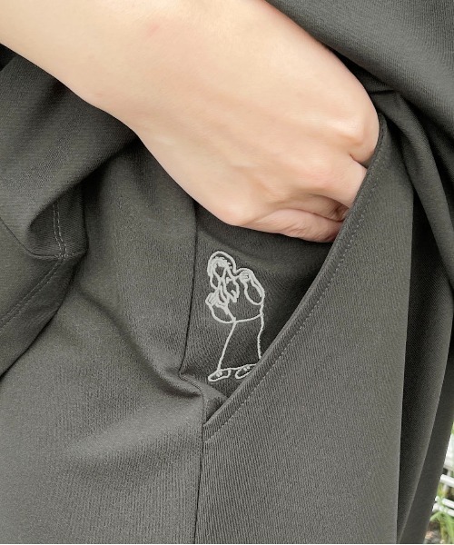 PairPair(ペアペア)の「ハーフパンツ/セットアップ対応(ユニセックス)(ルームウェア/パジャマ・メンズ・ライトブルー/ライトグリーン/ブラック系その他/グリーン系その他/ブルー系その他/スミクロ・MEDIUM/LARGE)」の4枚目の写真