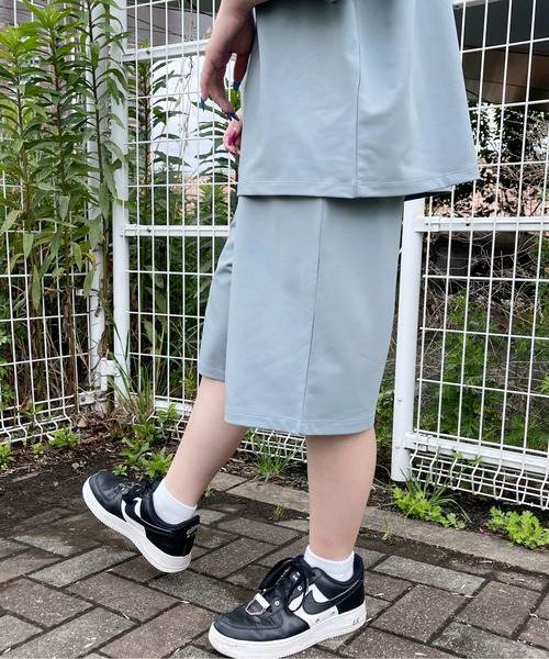 PairPair(ペアペア)の「ハーフパンツ/セットアップ対応(ユニセックス)(ルームウェア/パジャマ・メンズ・ライトブルー/ライトグリーン/ブラック系その他/グリーン系その他/ブルー系その他/スミクロ・MEDIUM/LARGE)」の19枚目の写真