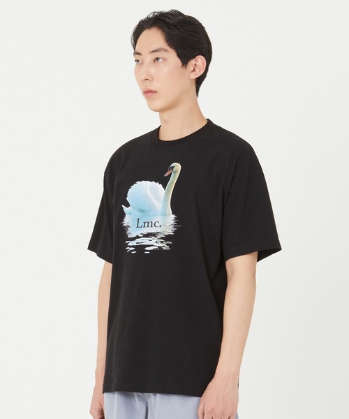 LMCの「【LMC】SWAN TEE / エルエムシー スワン フロント プリント Tシャツ(Tシャツ/カットソー・メンズ・ホワイト/ライトグレー/ブラック/ネイビー・MEDIUM/LARGE)」の13枚目の写真