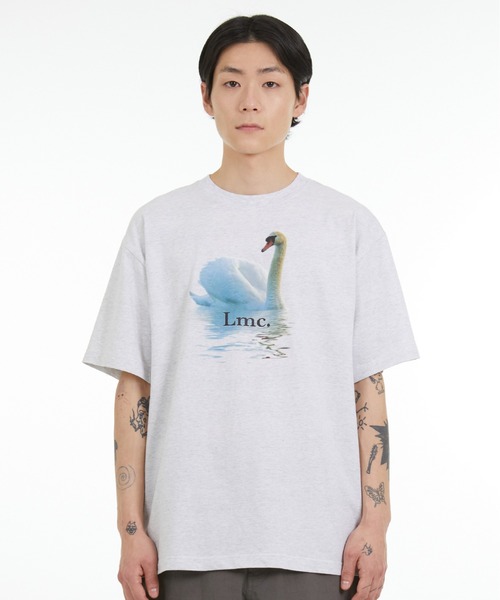 LMCの「【LMC】SWAN TEE / エルエムシー スワン フロント プリント Tシャツ(Tシャツ/カットソー・メンズ・ホワイト/ライトグレー/ブラック/ネイビー・MEDIUM/LARGE)」の20枚目の写真
