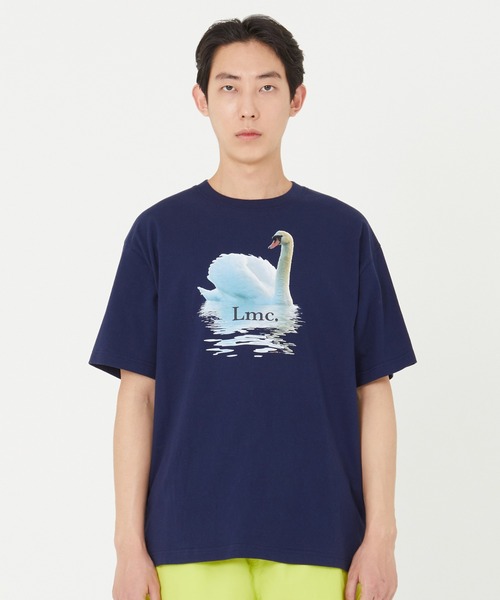 LMCの「【LMC】SWAN TEE / エルエムシー スワン フロント プリント Tシャツ(Tシャツ/カットソー・メンズ・ホワイト/ライトグレー/ブラック/ネイビー・MEDIUM/LARGE)」の16枚目の写真