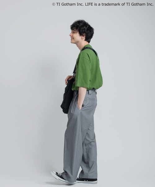 MUHET(ミュエータ)の「LIFEコラボTシャツ(Tシャツ/カットソー・レディース・ホワイト/ブラック/オフホワイト/グリーン/ホワイト系その他・MEDIUM/X-LARGE)」の13枚目の写真