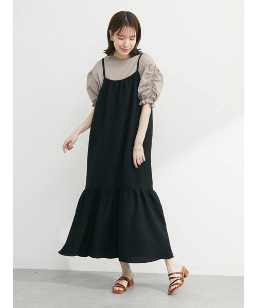 ELENCARE DUE(エレンカーレデュエ)の「・ELENCARE DUEフクレジャカードキャミワンピ(ワンピース・レディース・ブラック/ピンク/ブルー・FREE)」の21枚目の写真