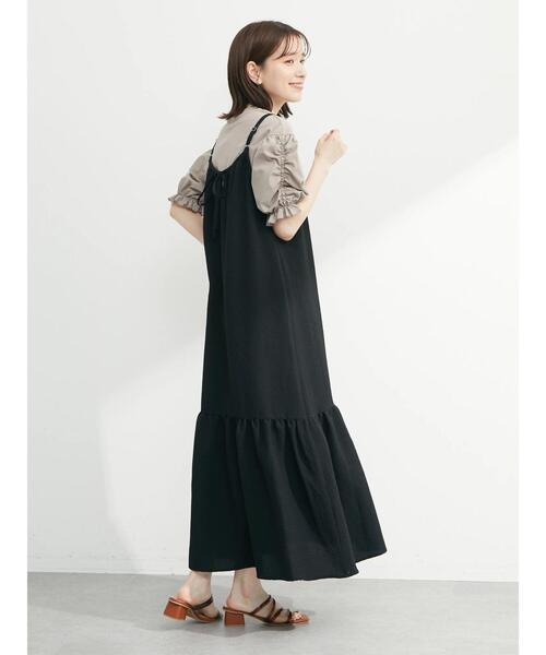 ELENCARE DUE(エレンカーレデュエ)の「・ELENCARE DUEフクレジャカードキャミワンピ(ワンピース・レディース・ブラック/ピンク/ブルー・FREE)」の18枚目の写真