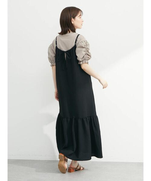 ELENCARE DUE(エレンカーレデュエ)の「・ELENCARE DUEフクレジャカードキャミワンピ(ワンピース・レディース・ブラック/ピンク/ブルー・FREE)」の9枚目の写真