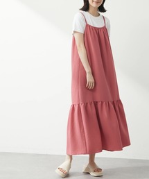 ELENCARE DUE | ・ELENCARE DUEフクレジャカードキャミワンピ(ワンピース)