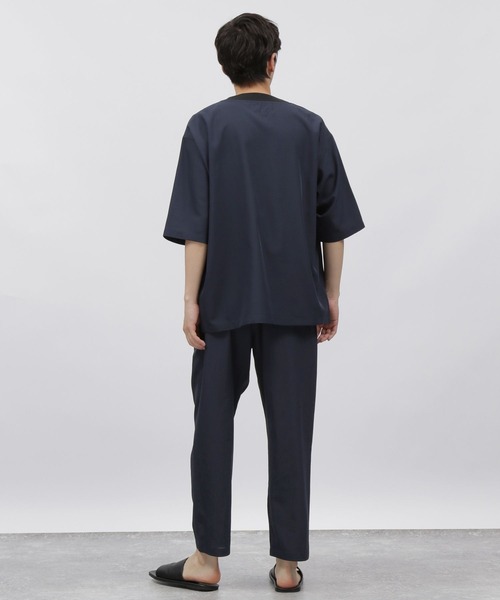 LAKOLE（ラコレ）の「シャイニーツイルプルオーバーシャツ[セットアップ対応] / 285873（シャツ/ブラウス・メンズ・グレー/ブラウン/ネイビー・MEDIUM/LARGE）」の21枚目の写真