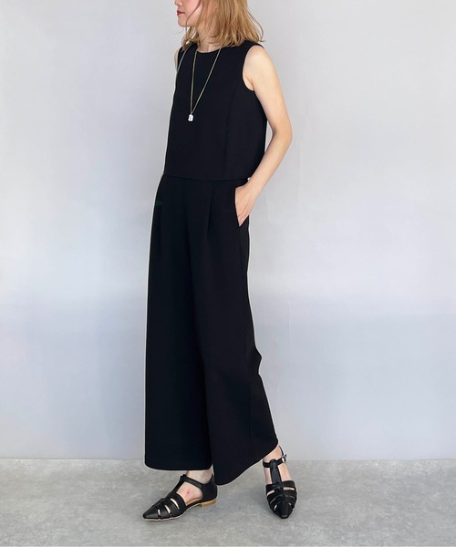 PICCIN（ピッチン）の「襟パールダンボールニットブラウス（セットアップ可能）（シャツ/ブラウス・レディース・ブラック/オフホワイト・M）」の18枚目の写真