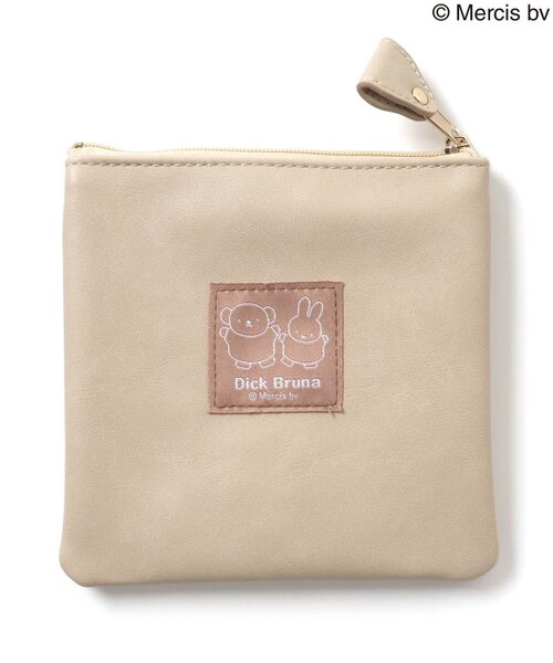 Miffy（ ミッフィー）の「スクエアポーチ〈ミッフィー＆ボリス〉（ポーチ・レディース・マルチ・FREE）」の4枚目の写真