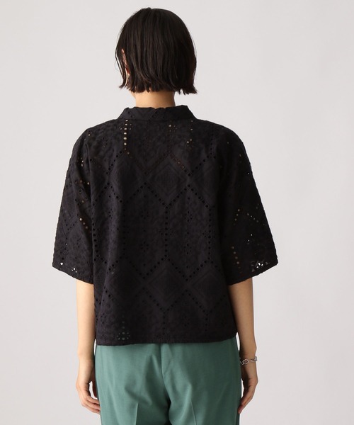 SET ブラウス ❤️ OPAQUE.CLIP｜《7色展開/SS-LLサイズ》ストレッチスキッパー