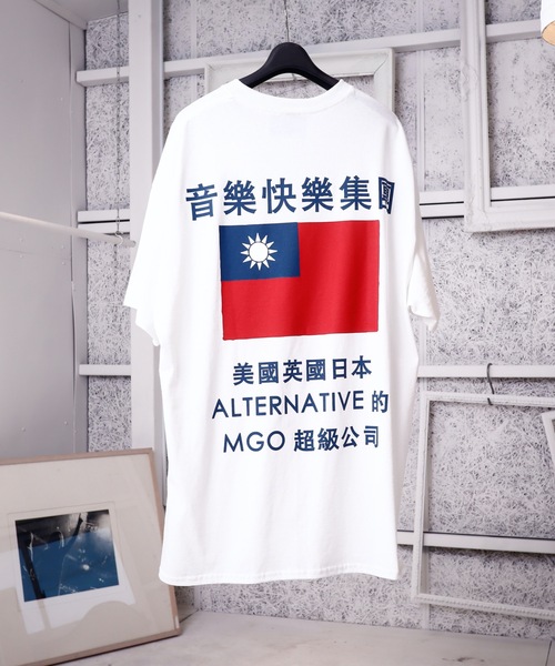 AFYF(エーエフワイエフ)の「MGO自由創作 GILDANT SHIRT//ギルダンボディ オーバーサイズTシャツ(Tシャツ/カットソー・メンズ・ホワイト系その他/ブラック系その他/ホワイト系その他2/ブラック系その他2・LARGE/XX-LARGE)」の1枚目の写真