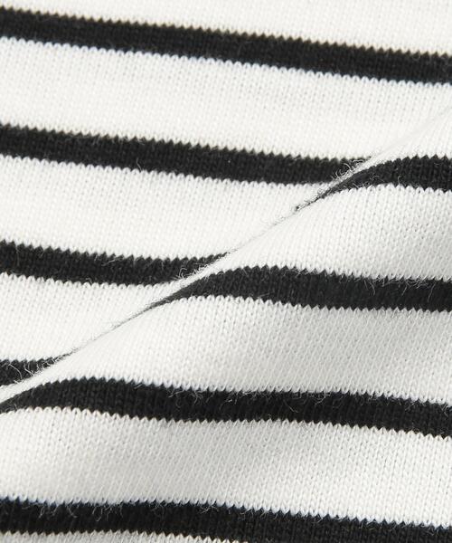 coen（コーエン）の「【coen キッズ/ジュニア】レトロボーダーリンガーTシャツ（Tシャツ/カットソー・キッズ・ナチュラル/ブラック/ブラウン・100/130/110/120/150/140）」の15枚目の写真