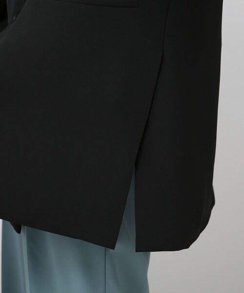 tk.TAKEO KIKUCHI(ティーケータケオキクチ)の「◆サイドベンツロングジャケット(ユニセックスアイテム)(テーラードジャケット・メンズ・ブラック/ベージュ/アイボリー・02/03/66)」の11枚目の写真