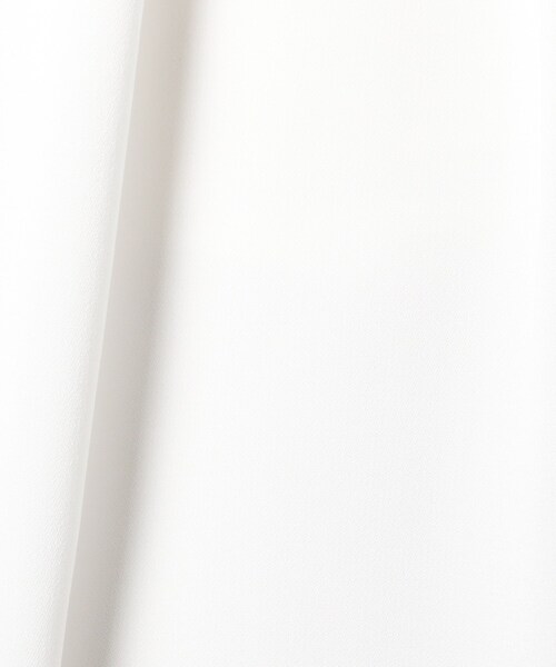 couture brooch（クチュールブローチ）の「◆【大人レディ、きちんと見えが叶うブラウス！】前後2WAY　フリルスリーブゴールドバーブラウス（シャツ/ブラウス・レディース・オフホワイト/サックスブルー/ブラック系・38/42）」の6枚目の写真