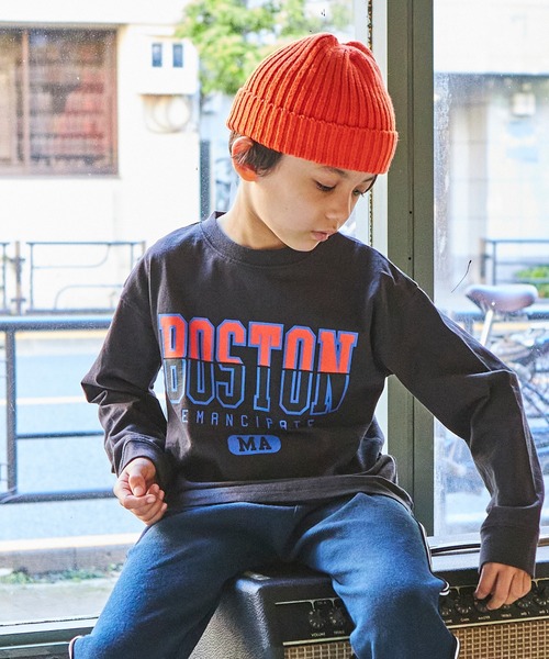 PAIRMANON STREET(ペアマノンストリート)の「【PAIRMANON STREET】グラフィック長袖ロンT(Tシャツ/カットソー・キッズ・ブラック系その他2/ホワイト系その他/ブルー系その他/ブラック系その他/ブルー系その他4/パープル系その他2/パープル系その他/ホワイト系その他4/ブラック系その他3/グリーン系その他/イエロー系その他/イエロー系その他2/ホワイト系その他3/ブルー系その他3/グレー系その他/ブルー系その他2/グレー系その他2/ホワイト系その他5/ホワイト系その他2/ブルー系その他5/ホワイト系その他6/ブラック系その他4/ホワイト系その他7/レッド系その他2/ブラウン系その他/ブラック系その他6/その他/ブラック系その他5/ブルー系その他6/ネイビー/イエロー系その他3/ブラウン系その他2/レッド系その他/イエロー系その他4・120/90/130/100/110/140/150)」の12枚目の写真