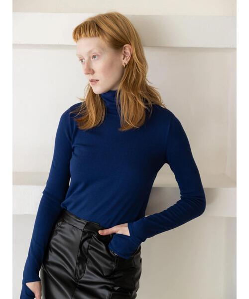 koe（コエ）の「【&g'aime】天竺袖口スリットニット（ニット/セーター・レディース・ブラウン/ブルー/その他6・FREE）」の8枚目の写真