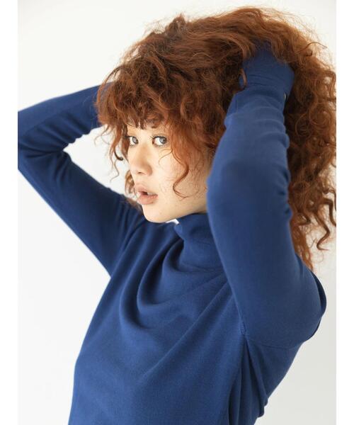 koe（コエ）の「【&g'aime】天竺袖口スリットニット（ニット/セーター・レディース・ブラウン/ブルー/その他6・FREE）」の12枚目の写真