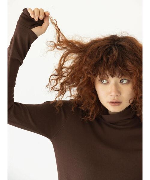 koe（コエ）の「【&g'aime】天竺袖口スリットニット（ニット/セーター・レディース・ブラウン/ブルー/その他6・FREE）」の16枚目の写真