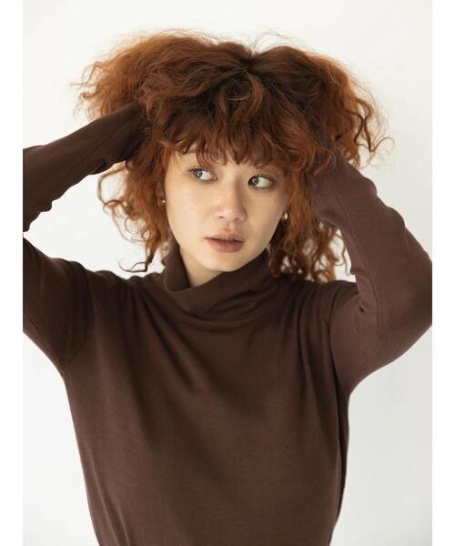 koe（コエ）の「【&g'aime】天竺袖口スリットニット（ニット/セーター・レディース・ブラウン/ブルー/その他6・FREE）」の17枚目の写真