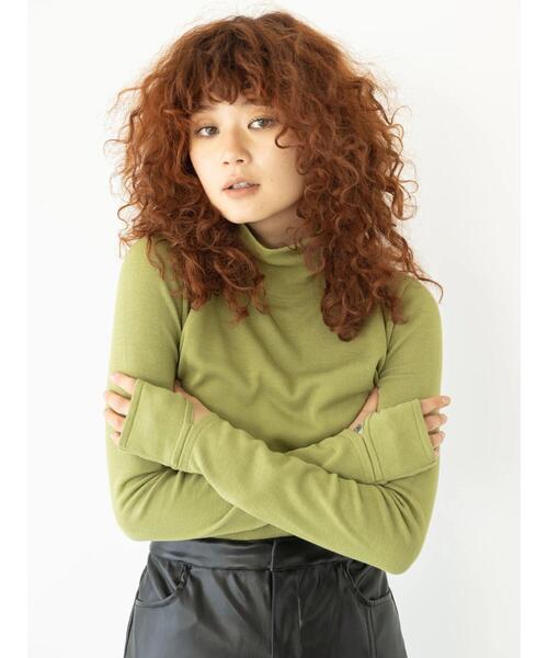 koe（コエ）の「【&g'aime】天竺袖口スリットニット（ニット/セーター・レディース・ブラウン/ブルー/その他6・FREE）」の18枚目の写真