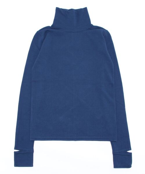 koe（コエ）の「【&g'aime】天竺袖口スリットニット（ニット/セーター・レディース・ブラウン/ブルー/その他6・FREE）」の4枚目の写真