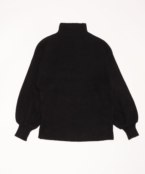 gossip！ロサンゼルス（ゴシップロサンゼルス）の「ハイネックボリュームスリーブニット（ニット/セーター・レディース・ホワイト/ブラック/グレー/レッド・FREE）」の9枚目の写真