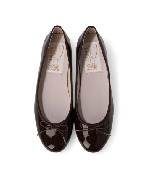 Launa lea（ラウナレア）の「【25秋冬新色】【レイン対応】RainyDay ラウンドトゥバレエシューズ(RB1401A)（バレエシューズ・レディース・ブラック/モカ/ワイン/グレー系その他/ライトパープル/アイボリー/ダークブラウン・22.5cm/23.5cm/24.5cm/25.5cm/23.0cm/24.0cm/25.0cm/26.0cm/21.5cm/22.0cm）」の4枚目の写真