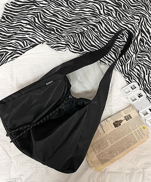 c.u.l（シーユーエル）の「ドローコード ナイロンワンショルダーバッグ cula456（ショルダーバッグ・レディース・ブラック・FREE）」の21枚目の写真