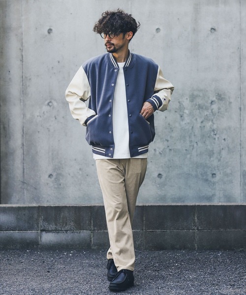 URBAN RESEARCH Sonny Label（アーバンリサーチサニーレーベル）の「コーデュロイワイドテーパードパンツ（その他パンツ・メンズ・ブラック/ブラウン/ライトベージュ・MEDIUM/LARGE）」の12枚目の写真