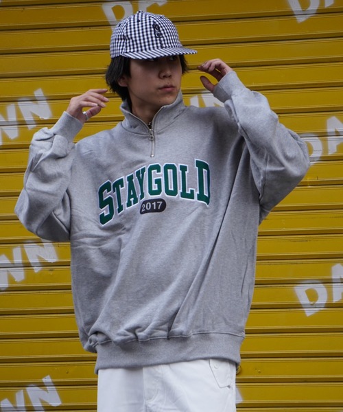 6(ROKU) / ロク | STAY GOLD ITEMS  スウェット | L | ブルー | レディース ルックブック｜ロク（ROKU）｜WOMEN｜2024年春コレクション